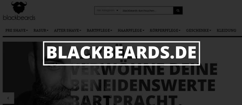 Blackbeards Bartpflege Shop