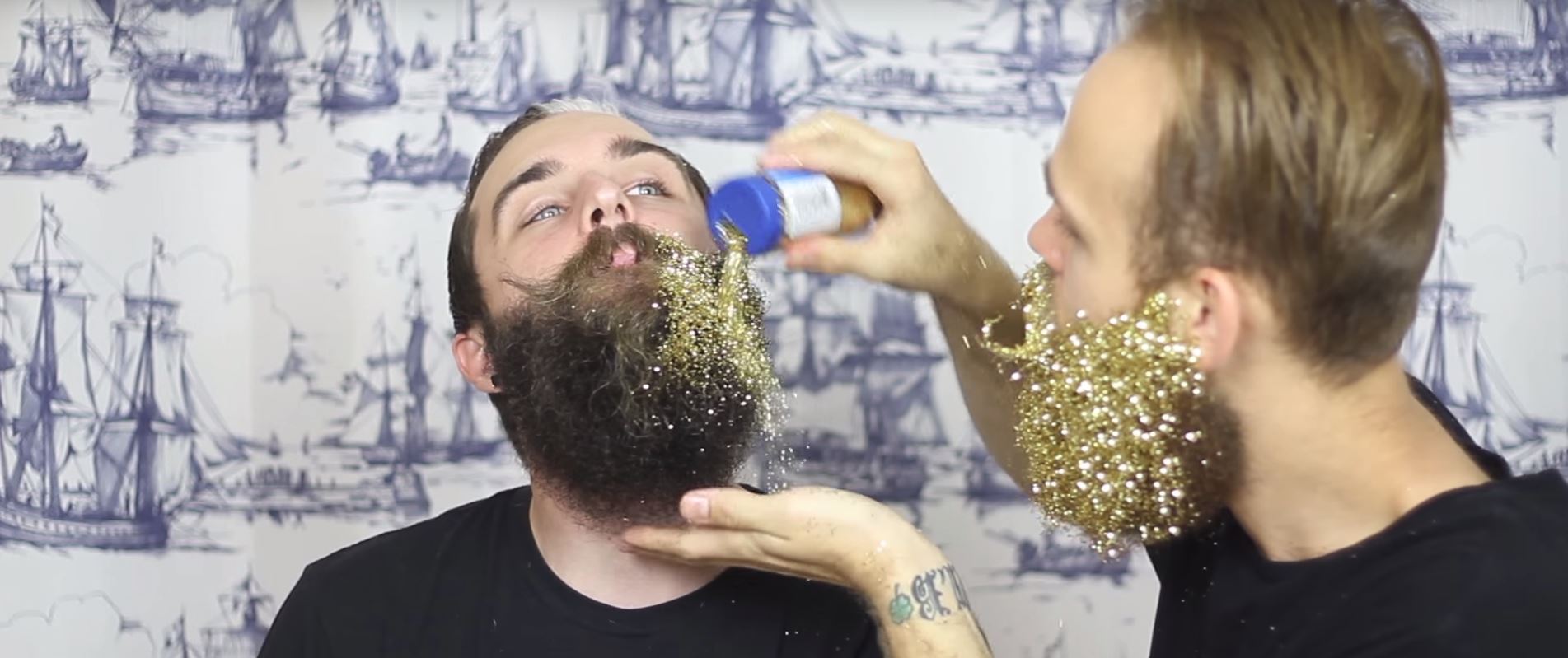 beard glitter